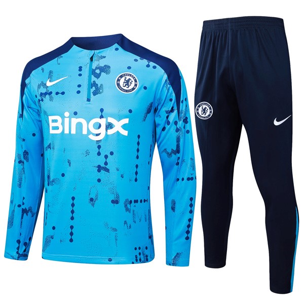 Sudadera De Training Chelsea 2024-2025 Azul